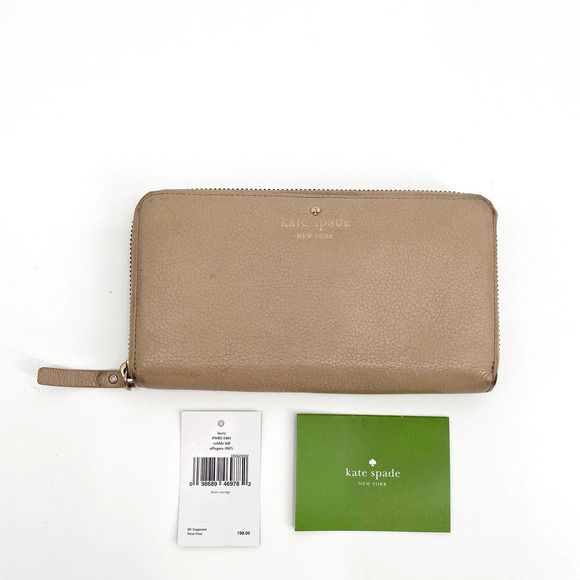 KATE SPADE Cobble Hill Lacey Wallet in Affogato Continental Leather PWRU1801 - Picture 2 of 9